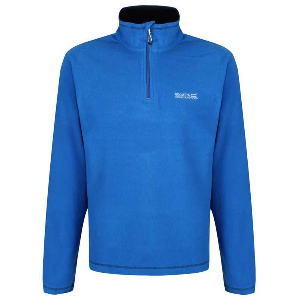 Regatta Great Outdoors Mens Thompson Half Zip Fleece Top / Oxford Blue